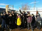 Благодарим ребят из школы-интерната села Обшаровка